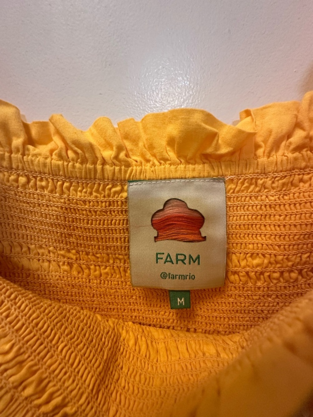 Farm Rio 3D Pineapple Midi Dress – Yellow - Picture 6 of 10
